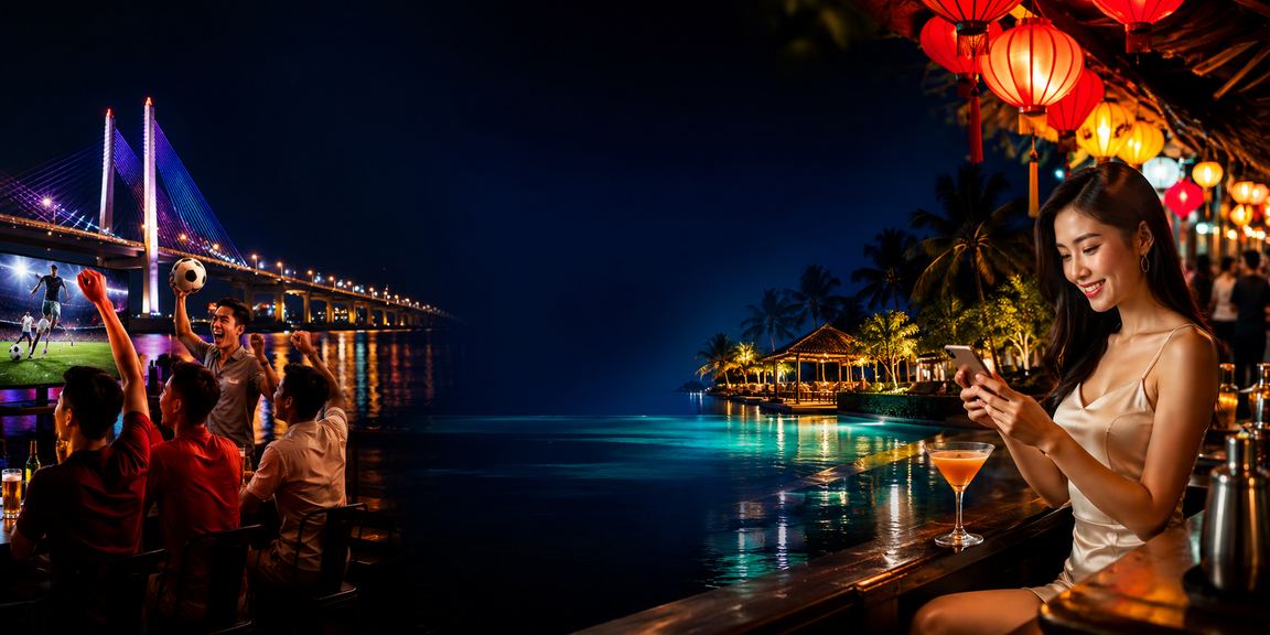 Người dùng Cần Thơ mở trải nghiệm casino di động tại khu chợ đêm