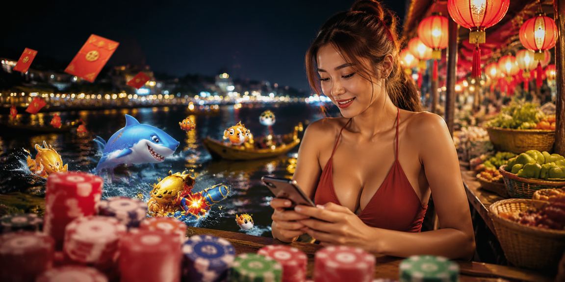 Khung cảnh giải trí đêm Mekong gợi ý trải nghiệm di động tại v200