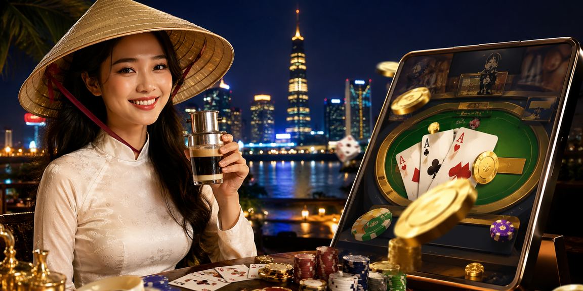 Người chơi Sài Gòn xem game bài mobile trong không khí giải trí Việt